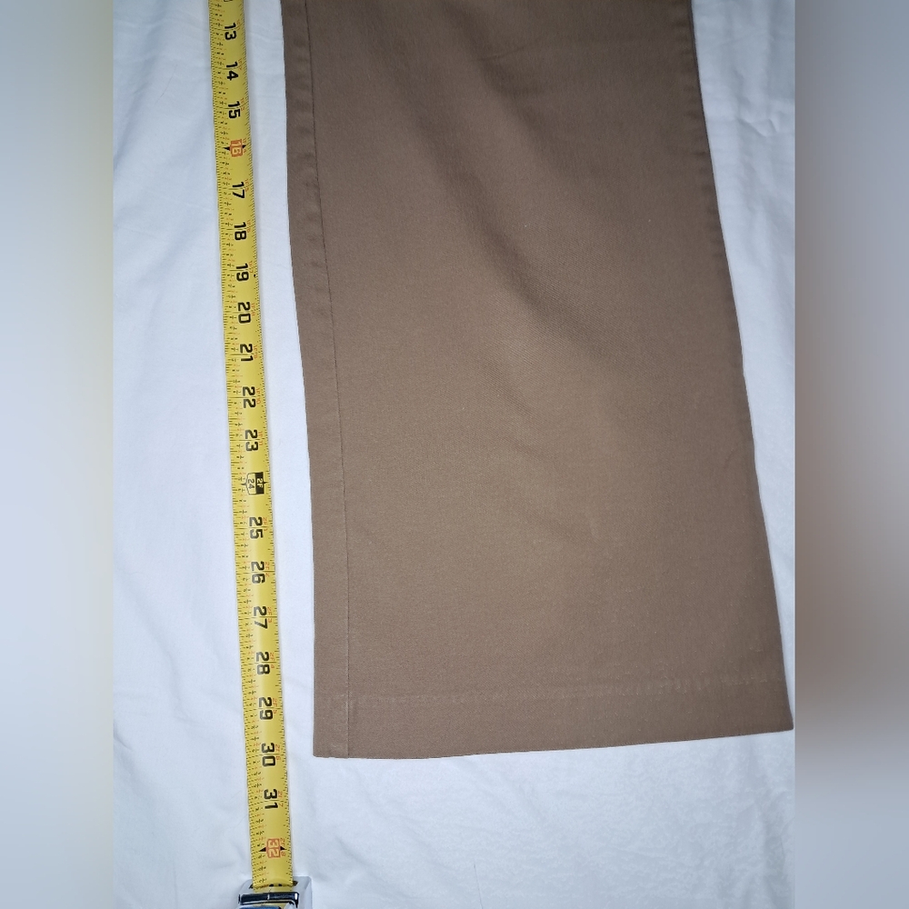 Croft & barrow Tan Casual Pants Strech Plus Size - Picture 9 of 9